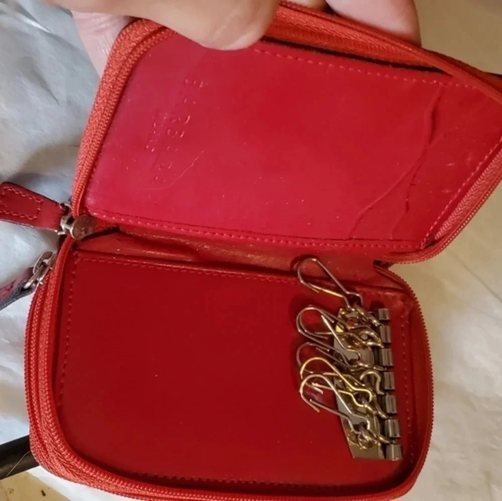 Barbara Milano leather Keyholder‎ wallet